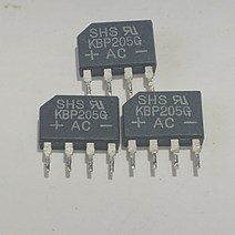 KBP205G 600V2A Bridge Diodes 발췌품 3개 브릿지다이오우드, 1개