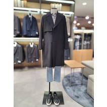 지오지아 지오지아 세미오버핏 트렌치 코트 ABC1CG1102 BK (P002579289)