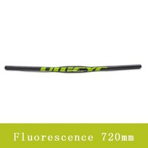 자전거핸들바 플랫바 픽시 로드 수입 ULLICYC 유명 브랜드 Ullicyc 탄소 MTB 핸들 바 평면 or 상승 31.8*580 600 620 640 660 680 700 720, Fluo-flat-720mm
