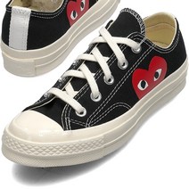 [국내배송] 꼼데가르송 컨버스 척테일러 로우 스니커즈 AZ K111 1