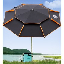 낚시 우산 파라솔 대형 낚시용 비치 그늘막 자외선 캠핑 햇빛 해수욕장 양산, 21. [만향조절] 2.6m