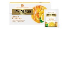 트와이닝 레몬 앤 진저 티백 허브차, 1.5g, 1개입, 100개