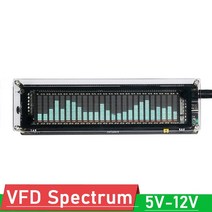 측정기 센서 세트 dykb vfd 음악 스펙트럼 디스플레이 음성 제어 레벨 표시기 리듬, 없음