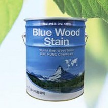 오일스테인 (16L)블루우드 방부용 목재 스테인 데크 방부목 대흥, 연밤색