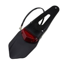 오토바이 LED 테일 라이트 리어 펜더 스톱 Enduro 미등 MX Trail Supermoto FOR CR EXC WRF 250 400 426 450 바이크, Red