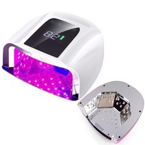 무선 네일 UV LED 램프 거울 반사 충전식 젤 폴리시 건조기 손톱용 LED 조명 무선 네일 경화 램프 96W, miror bottom white_AU