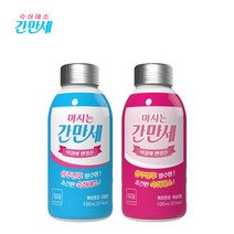 간만세 설인아 숙취해소 어성초 숙취음료 100mlx5병, 복숭아