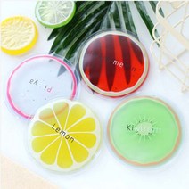 노네임 과일모양 미니 아이스 쿨팩 냉찜질 휴대용, 과일 아이스쿨팩(키위)