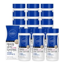 내츄럴플러스 에버핏 코어 다이어트 60정(1개월분) / 녹차카테킨 함유, 60정, 12개