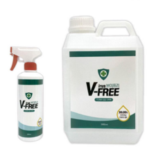 브이프리 무자극 다목적 살균소독제 차아염소산수 휴대 분무기 500ml 2L 10리터 대용량 18리터, 1개