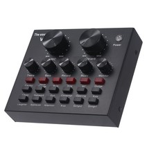 Docooler V8 휴대폰 사운드 카드 블루투스 USB 외장형 DSP 칩 12 효과 전화 컴퓨터 PC 오디오 방송