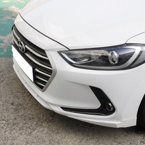 아반떼 AD 프론트립 범퍼가드 튜닝 파츠 몰딩, 화이트