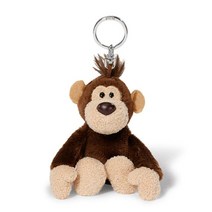 NICI 니키 원숭이 10cm 키체인 키링 가방고리 인형, 우철솔루션 1
