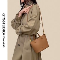 봄여름 장바구니 자녀백 미니 오리지널 버킷백 진피 숄더 겸 크로스백 서류가방
