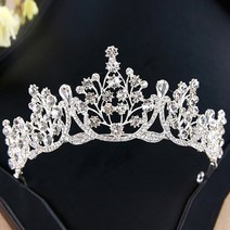 라온드레스 웨딩티아라 왕관 크라운 헤어악세사리 티아라-C-37