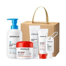 아토팜 베이비 선물세트크림160ml+수딩젤120ml+워시460ml/로션60ml+손소독겔33ml
