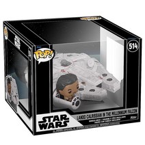 Funko Pop! Ride Super Deluxe: 스타워즈 - 란도 칼리시안 in The Millenium Falcon (공유 은하계 컨벤션 아마존 독점) 152157