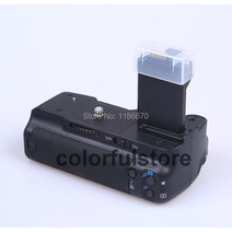 Canon EOS 450D 1000D Rebel XSi T1i 디지털 SLR 카메라 용 배터리 핸드 그립 2 스텝 수직 멀티 파워 셔터, 한개옵션0
