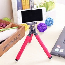 휴대용 미니 스마트폰 문어발 삼각대 관절삼각대 고릴라삼각대 유튜브삼각대 핸드폰삼각대 스마트폰삼각대, 블루, 없음