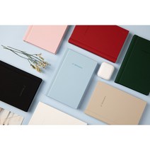 [3+1] 메모리크 드메모아 포토인생 네컷앨범 4x6 6x8 접착식 사진첩(7color), 레드, B. 드메모아 6x8 앨범