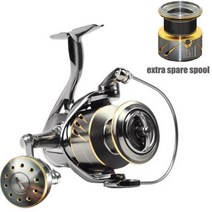 소형전동릴 갈치 광어 문어 우럭 선상 낚시 LOAWE SG1000 SG2000 SG2508 SG3000 SG4000 SG5000 SG6000 스피닝 릴 9 1BB 바닷물 태, Metal handle GOLD+2000의 시리즈