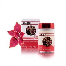 슈퍼푸드 콜레우스 포스콜리 정 (80알) 1통 콜레우스포스콜리 추출물, 상세페이지 참조, 상세페이지 참조