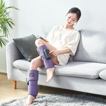 퓨어스텔라 케프닥터 종아리 마사지기 무선 공기압 다리 맛사지 안마기, 블랙