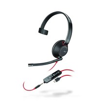 Plantronics 블랙와이어 5200 컴퓨터 헤드셋 C5210 USB-C