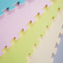 1x1m특대형 어린이집매트 층간소음매트 교회매트 놀이방매트 (두께 1.1cm 2.2cm), 연한블루, 1개