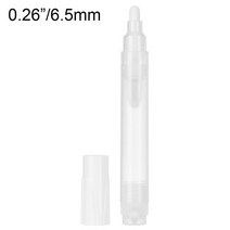 3mm 5mm 8mm 10mm 페인트 펜 액세서리 투명 플라스틱 빈 리필 잉크 막대 낙서 액체 분필 마커, 08 new 6.5mm
