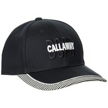 175339 골프모자 Callaway 241-0291804 여성용 캡 (경량 통기성 챙 Subery. 땀 발산 및 속건) 햇 골프, Free Size, 010 블랙