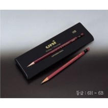 유니연필 12개입, H, 1개