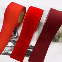 원단킹 4cm면바이어스]무지 레드계열 3종_9234 (5514640), 39.크림슨