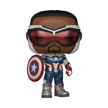 Funko Pop! 펀코 814 마블 팔콘 앤 윈터솔져 캡틴 아메리카 샘윌슨 버블헤드 피규어