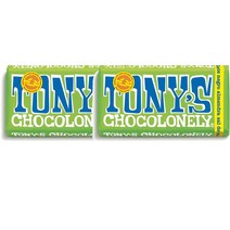 토니스초코론리 다크초콜릿 아몬드 바다소금 180g TonysChocolonely Chocolate Negro con Almendras y Sal de Mar, 2팩