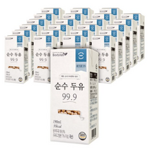 바디랩 순수 두유 99.9, 190ml, 24개