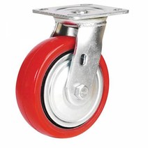대신캐스터 중하중용 캐스터-회전 4040PUI 4Inch 고정 33mm (1EA)운반공구 케스터 캐스타 바퀴 운반기 운반 하역 리프트 파렛트트럭, 본상품