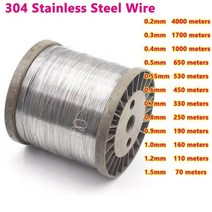 실리콘 전선 와이어 케이블 내열 0.8mm 304 0.6, 한개옵션1, 0.6mm-450미터
