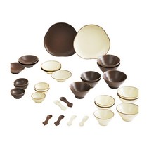 메종 페블 6인 그릇세트31p 4인 조약돌 한식 양식 무광 접시세트 전통 도자기공방, 6인31p포그