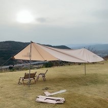 네이처하이크 감성 면 타프 차박 렉타 헥사 캠핑 클럽 대형 거늘막 쉘터 대형 중형, 헥사 (실버코팅)