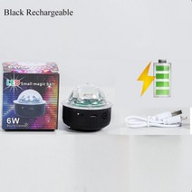 미니빔 프로젝트 프로젝터 스마트 단초점 휴대용 강의용 가정용 6W 자동 회전 LED 프로젝터 라이트 레이저, 03 Rechargeable-Black