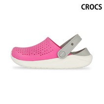 크록스 키즈 라이트라이드 클로그 K 핑크205964-6QR