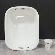 DK-17블랑 싱크대 설거지 바스켓 사각 설거지통 대야, 1개