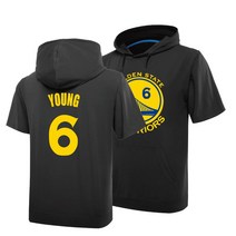 골든스테이트워리어스 슈팅 06 반팔 후드 티 NBA 닉영 빅사이즈 남자 여자 져지 저지 농구 팀 운동 복 상의