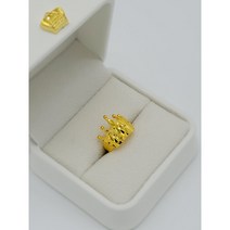 반짝 크라운 왕관 돌반지 백일반지 한돈(3.75g) / 반돈 (1.875g) 종로 순금