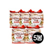 구운보리과자 7곡물 320g x 5봉/엉클팝/뻥튀기/밀펑, 구운보리과자 7곡물 320g x 5봉/엉클팝/뻥튀기/밀, 5봉
