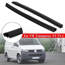 자동차 도어 씰 방음 풍절음 흠음 방지 Artudatech 2x 프론트 가스켓 고무 트림 VW Transporter T5 T51 액세서리