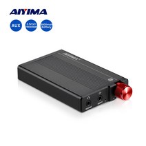 AIYIMA 오디오 H1 미니 휴대용 Hifi 이어폰 앰프 JRC5532 OP 앰프 3.5mm AUX 헤드폰 앰프 Mp3 플레이어 태, 한개옵션0