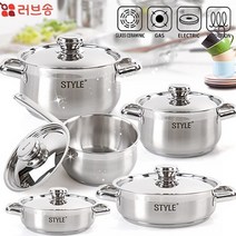 명품 인덕션 IH 스텐 곰솥 양수 편수 전골 냄비 대용량 304ST, 양수20cm(7633)