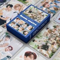 Kpop 아스트로 아이브 스트레이 ITZY ATEEZ 레드 벨벳 아이돌 로모 케이드 세트 앨범 사진 팬 선물 54 장, 09 Stray kids